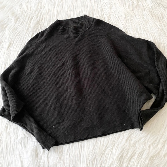 Zara Sweaters Zara Black Soft Knit Sweater Poshmark